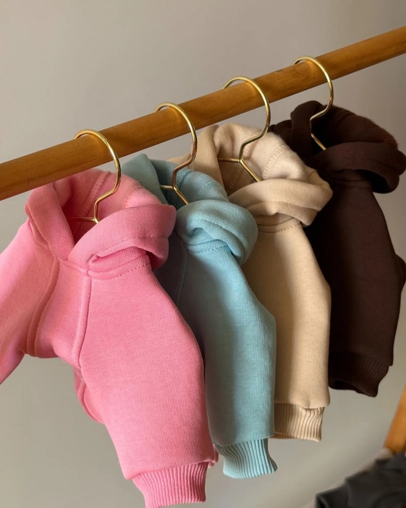 Fleece Dog Hoodie, Cozy Puppy Sweater