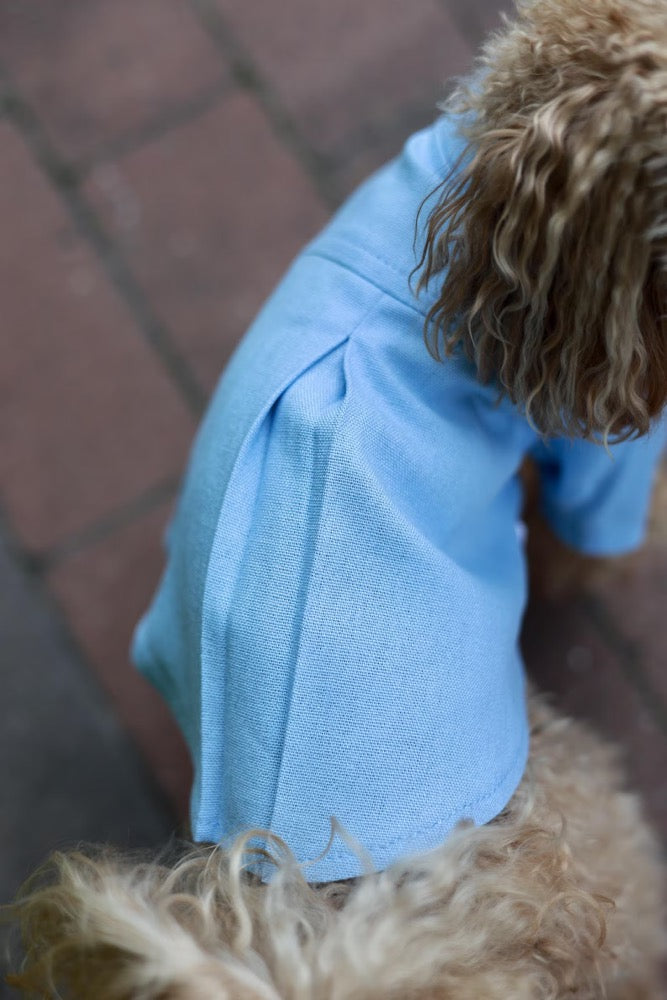 Linen Dog Shirt: Breathable Puppy Clothes