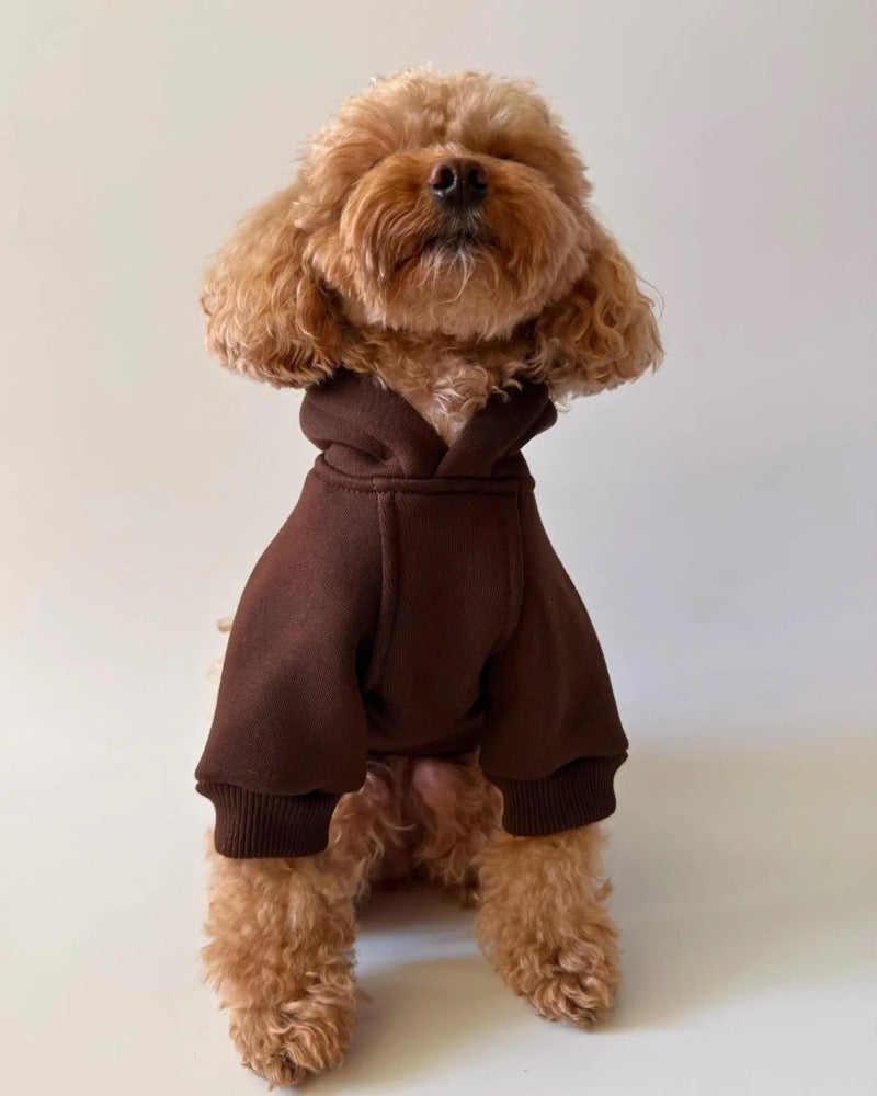 Fleece Dog Hoodie, Cozy Puppy Sweater